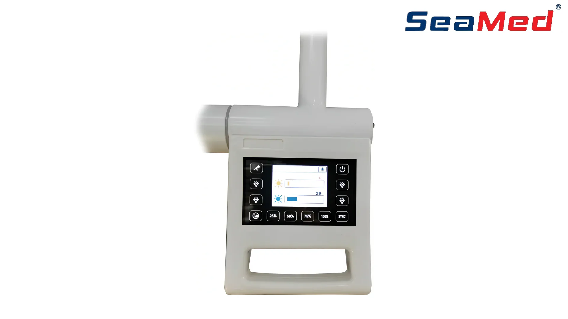 ШВОВАЯ ХИРУРГИЧЕСКАЯ ЛАМПА LED-7050 С ДВУХГОЛОВКОЙ 4