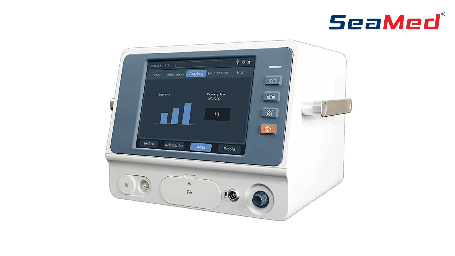 Высокочастотная система очистки дыхательных путей с колебанием грудной клетки (устройство от кашля)