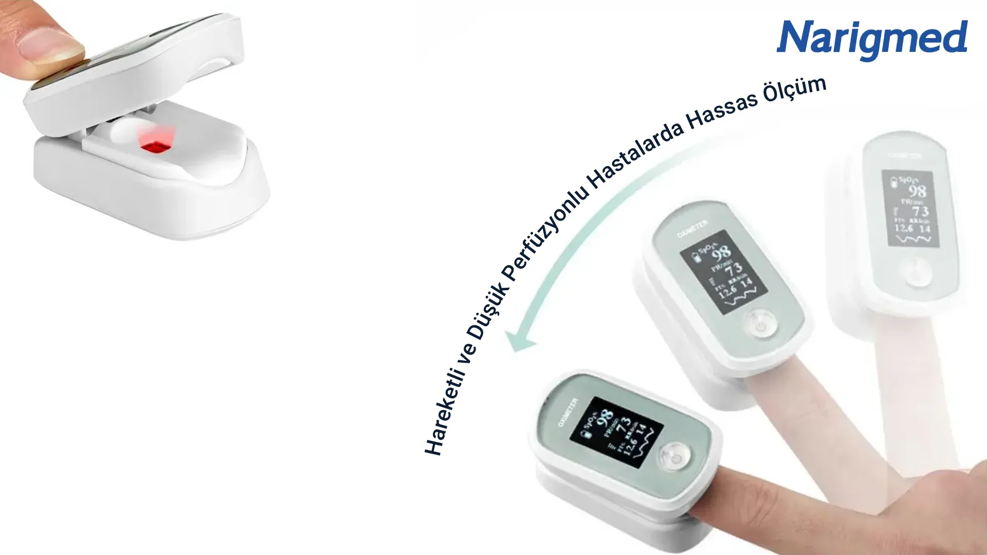 ПУЛЬСЕОКСИМЕТР ПАЛЬЦЕВОГО ТИПА НАРИГМЕД ФРО-200 4