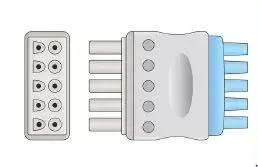СОВМЕСТИМЫЙ КАБЕЛЬ ЭКГ С 5 ОТВЕДЕНИЯМИ SPACELABS 3
