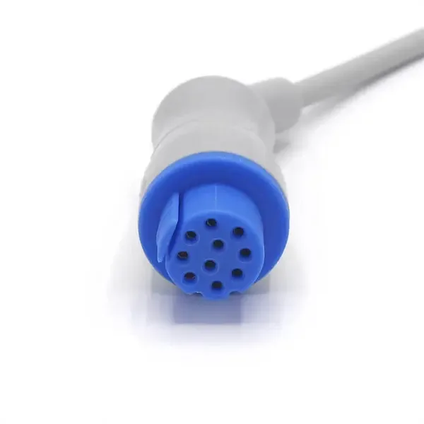 СОВМЕСТИМЫЙ GE DATEX ИНТЕРФЕЙСНЫЙ КАБЕЛЬ ЭКГ ДЛЯ 3 ОТВЕДЕНИЙ 3