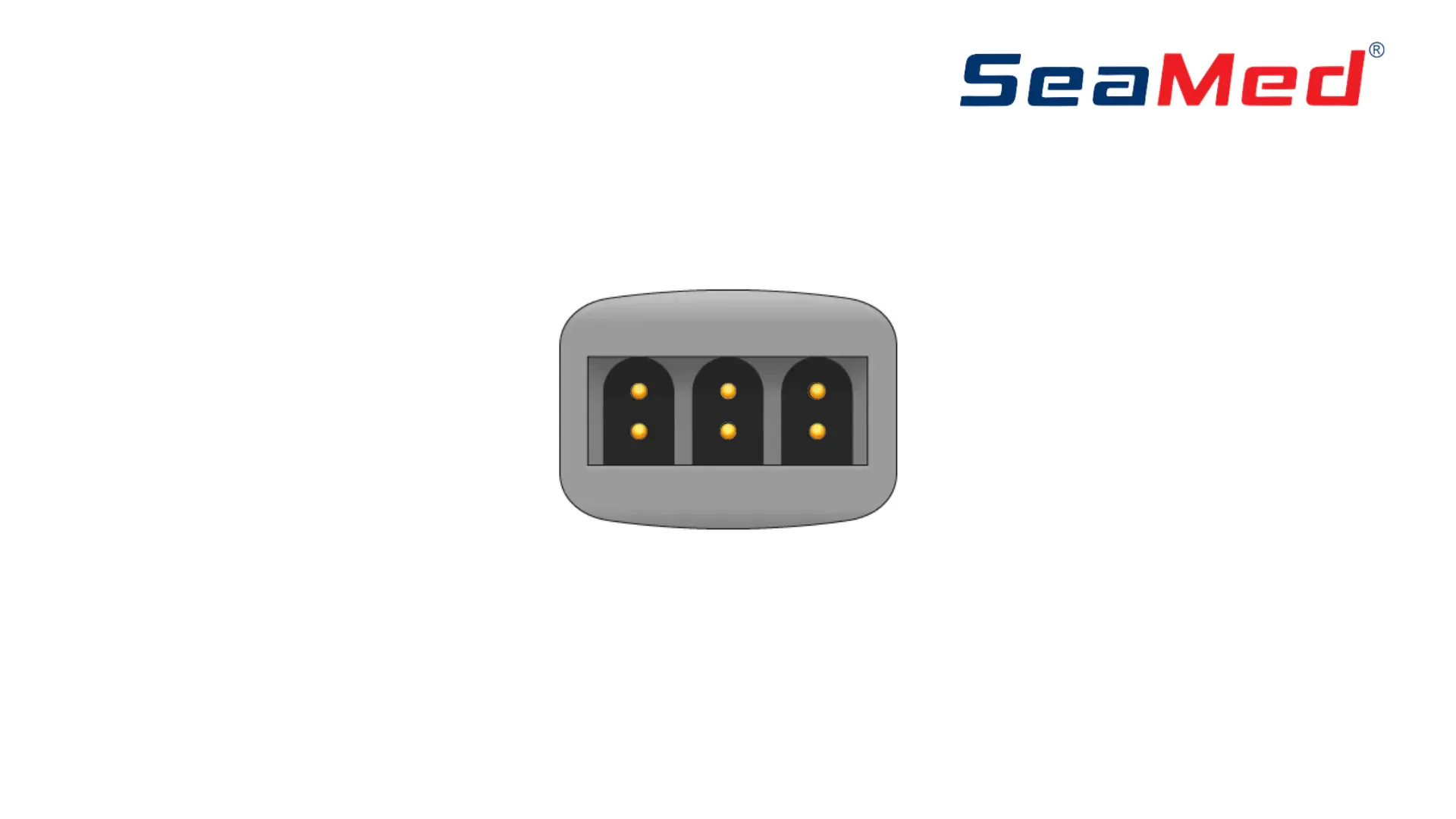 СОВМЕСТИМЫЙ С SPACELABS ИНТЕРФЕЙСНЫЙ КАБЕЛЬ ЭКГ ДЛЯ 3 ОТВЕДЕНИЙ 4