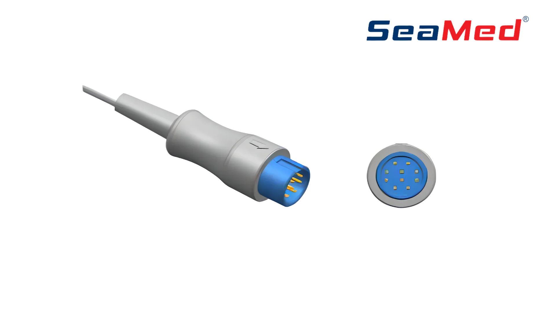 BIOCARE-СОВМЕСТИМЫЙ ИНТЕРФЕЙСНЫЙ КАБЕЛЬ SPO2 3