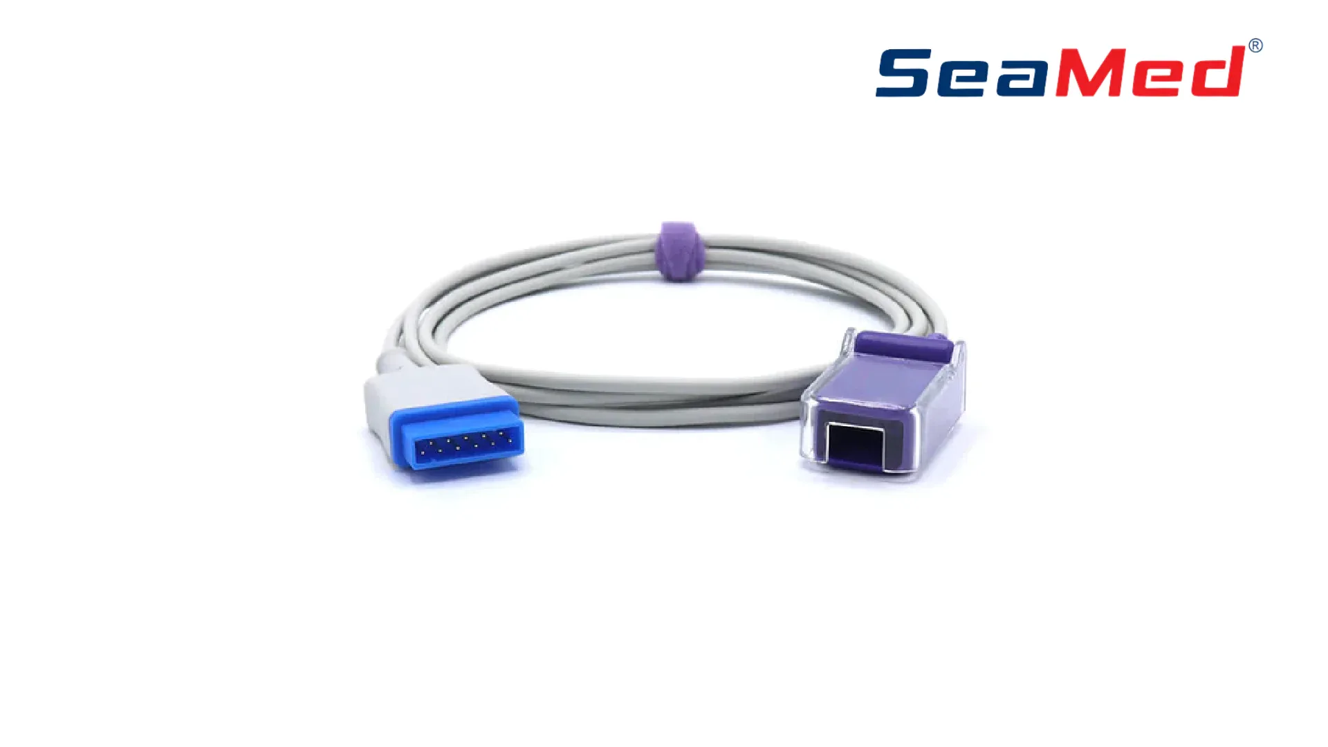 GE OXIMAX-СОВМЕСТИМЫЙ ИНТЕРФЕЙСНЫЙ КАБЕЛЬ SPO2 3