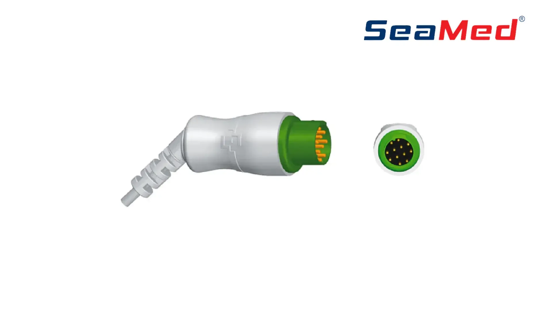 BIOLIGHT-СОВМЕСТИМЫЙ КАБЕЛЬ ЭКГ НА 5 ОТВЕДЕНИЙ // ЧИП 3