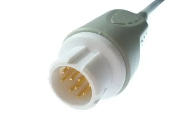 12-контактный разъем PHILIPS для 5-отведений ЭКГ. 4