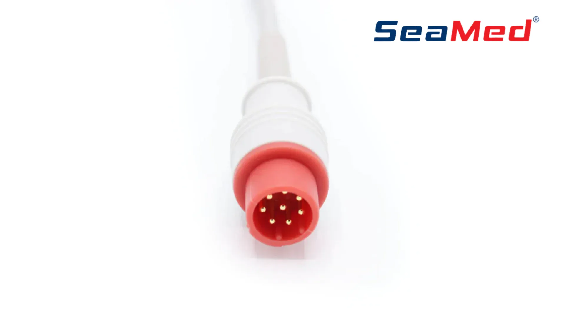 8-контактный разъем BIONET, совместимый с 3-х отведенным кабелем ЭКГ 4