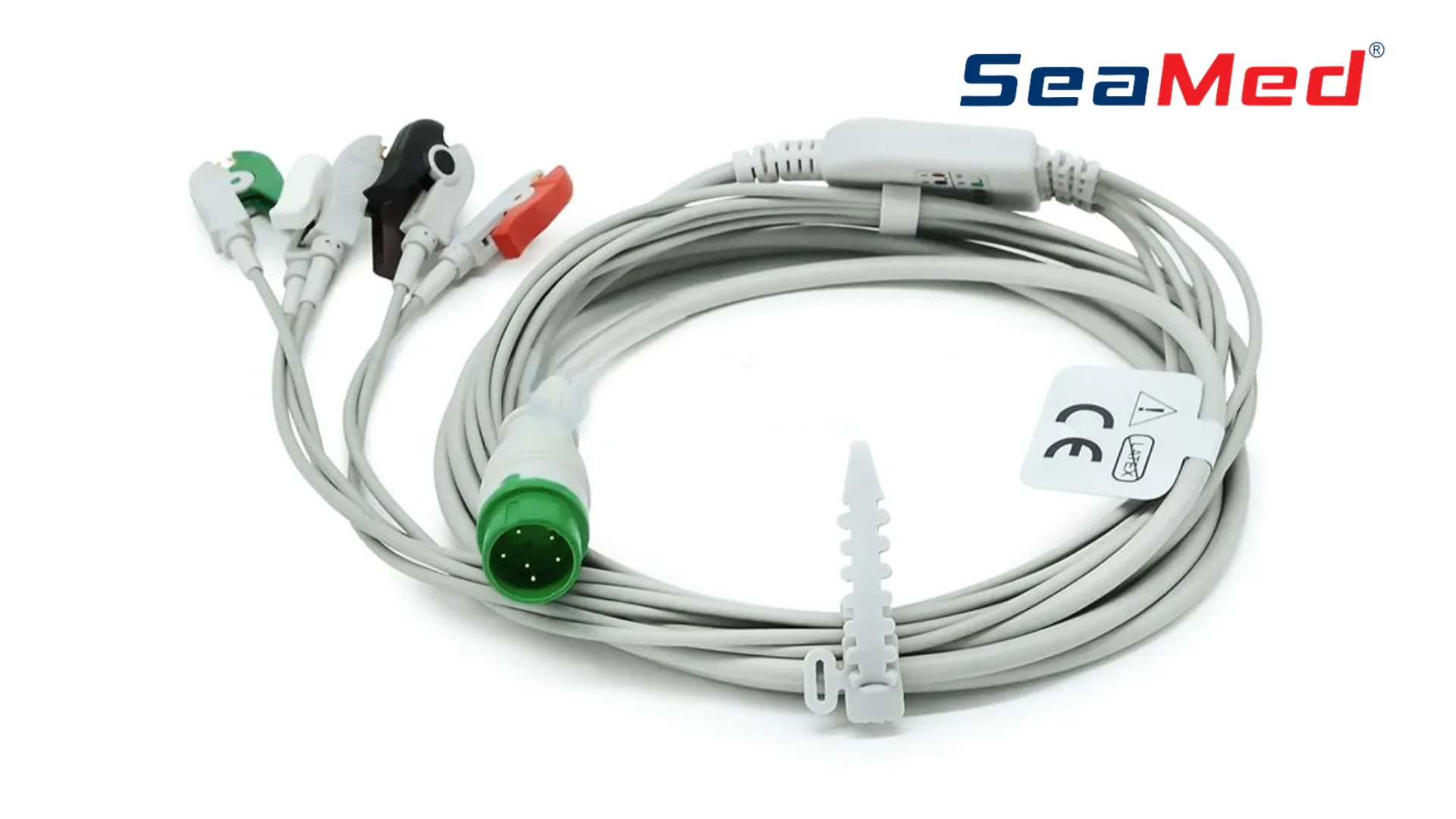 HWATIME-СОВМЕСТИМЫЙ КАБЕЛЬ ЭКГ ДЛЯ 3 ОТВЕДЕНИЙ