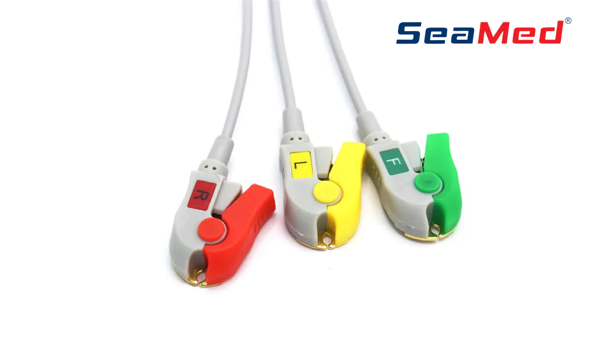 СОВМЕСТИМЫЙ С MEDTRONIC КАБЕЛЬ ЭКГ НА 3 ОТВЕДЕНИЯ 3