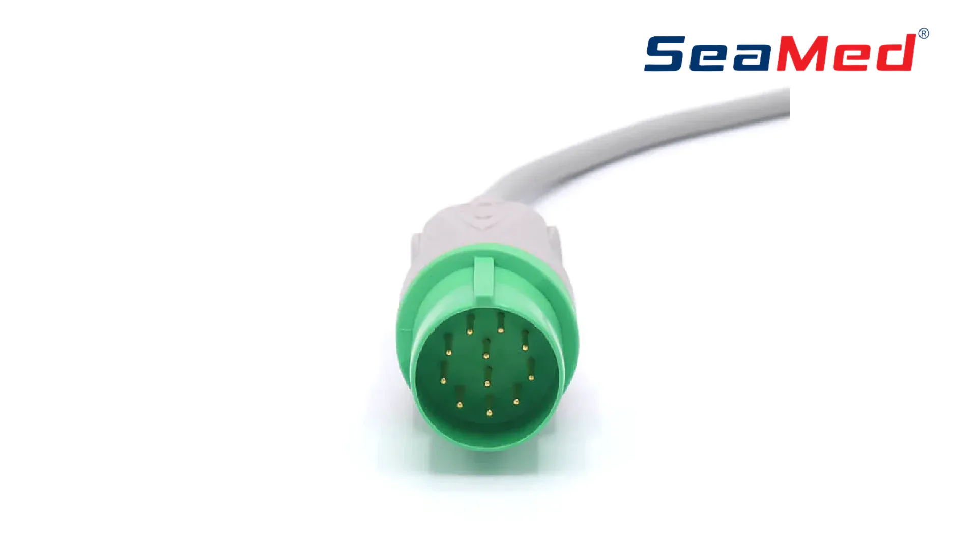 СОВМЕСТИМЫЙ NIHON KOHDEN КАБЕЛЬ ДЕФИБРИЛЛЯТОРА С 3 ПРОВОДАМИ 3