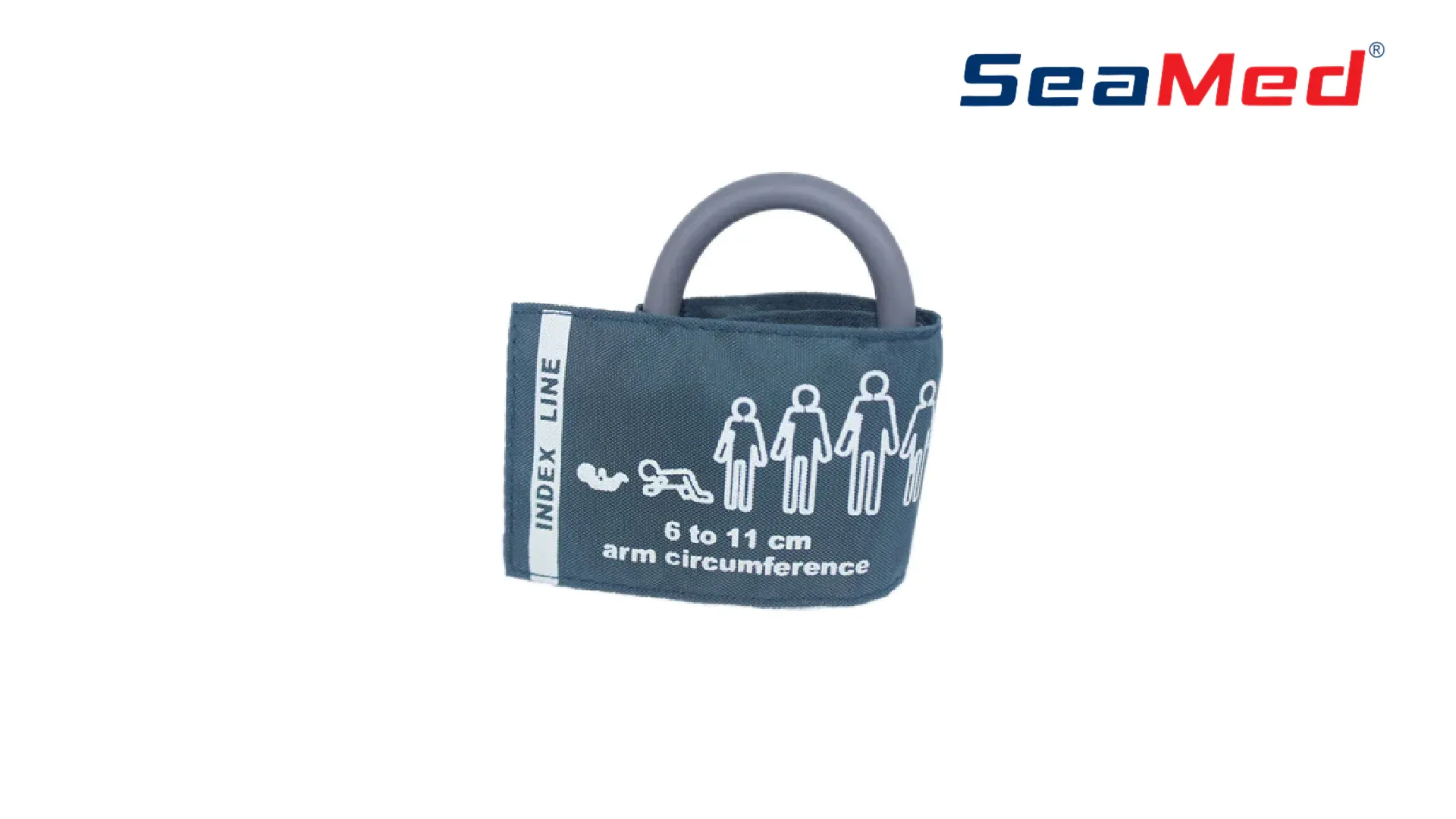 МАНЖЕТА ДЛЯ ИЗМЕРЕНИЯ АРТЕРИАЛЬНОГО ДАВЛЕНИЯ ДЛЯ НОВОРОЖДЕННЫХ 6-11 СМ, ОДИН ШЛАНГ