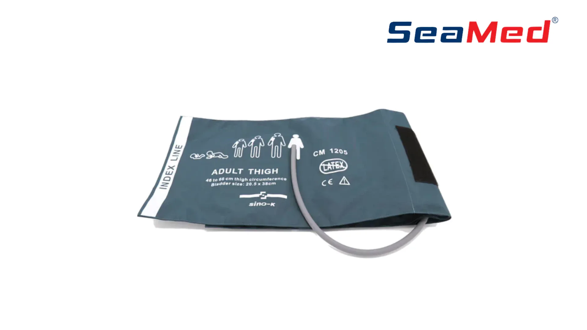 МАНЖЕТА ДЛЯ ИЗМЕРЕНИЯ АРТЕРИАЛЬНОГО ДАВЛЕНИЯ 46–66 СМ, ОДИН ШЛАНГ 3