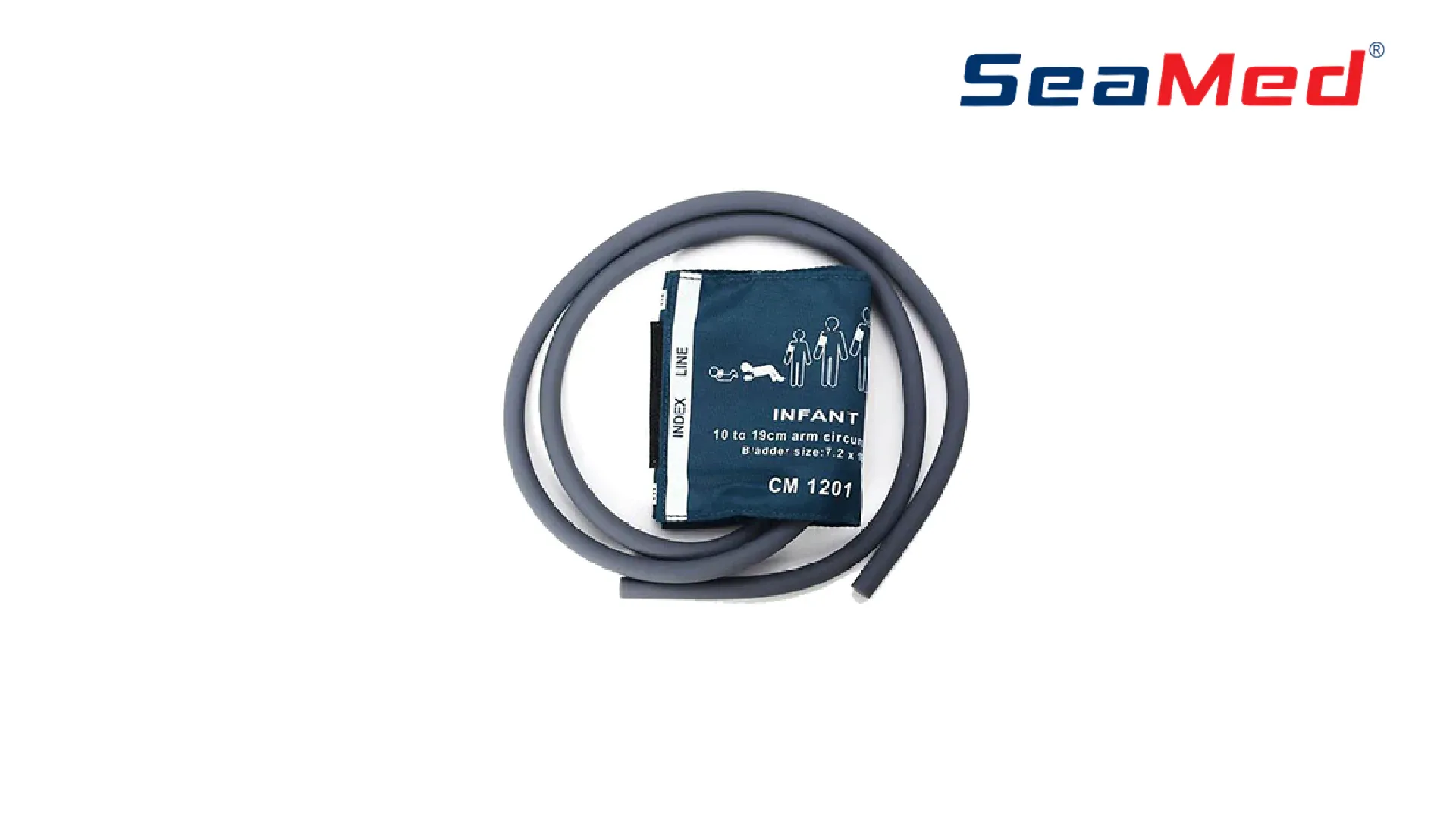 ДЕТСКАЯ МАНЖЕТА ДЛЯ ИЗМЕРЕНИЯ АРТЕРИАЛЬНОГО ДАВЛЕНИЯ 10–19 СМ, ДВОЙНОЙ ШЛАНГ 3