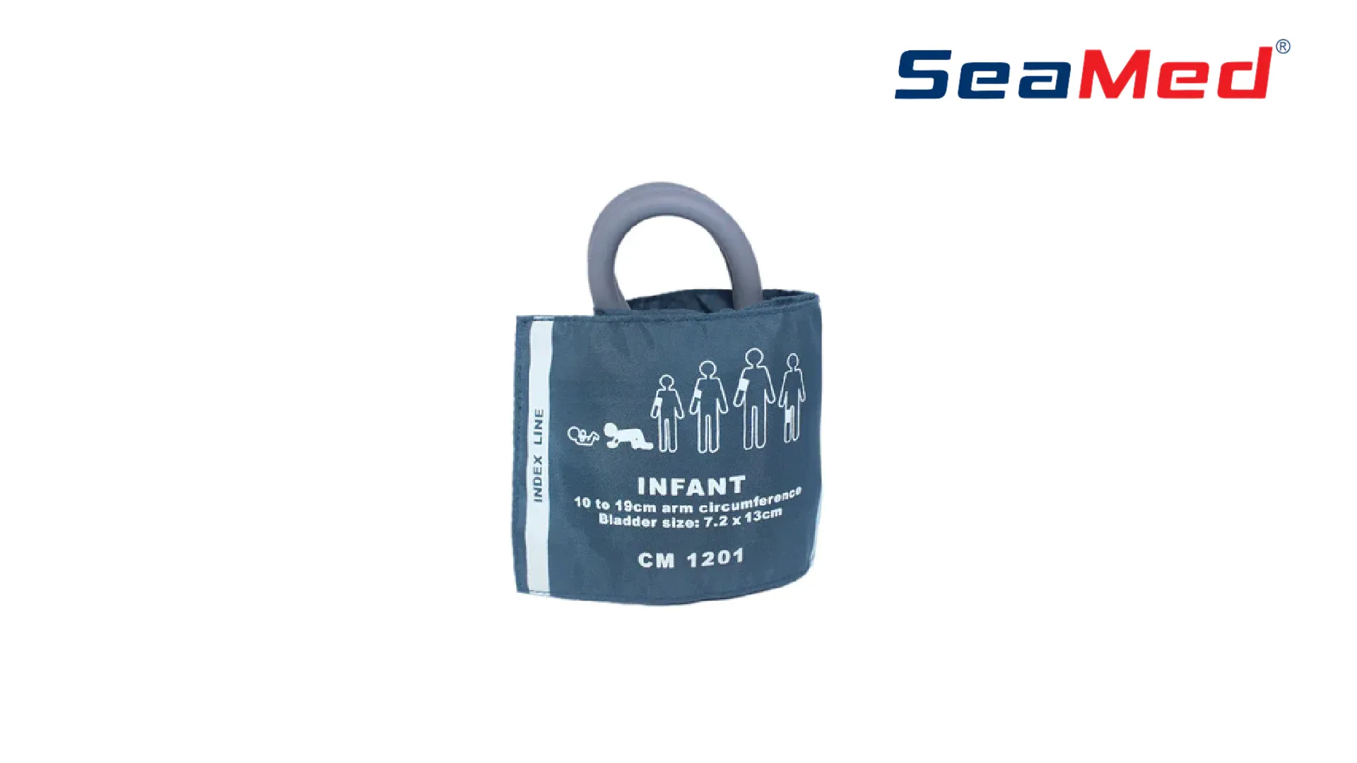 ДЕТСКАЯ МАНЖЕТА ДЛЯ ИЗМЕРЕНИЯ АРТЕРИАЛЬНОГО ДАВЛЕНИЯ 10–19 СМ, ДВОЙНОЙ ШЛАНГ