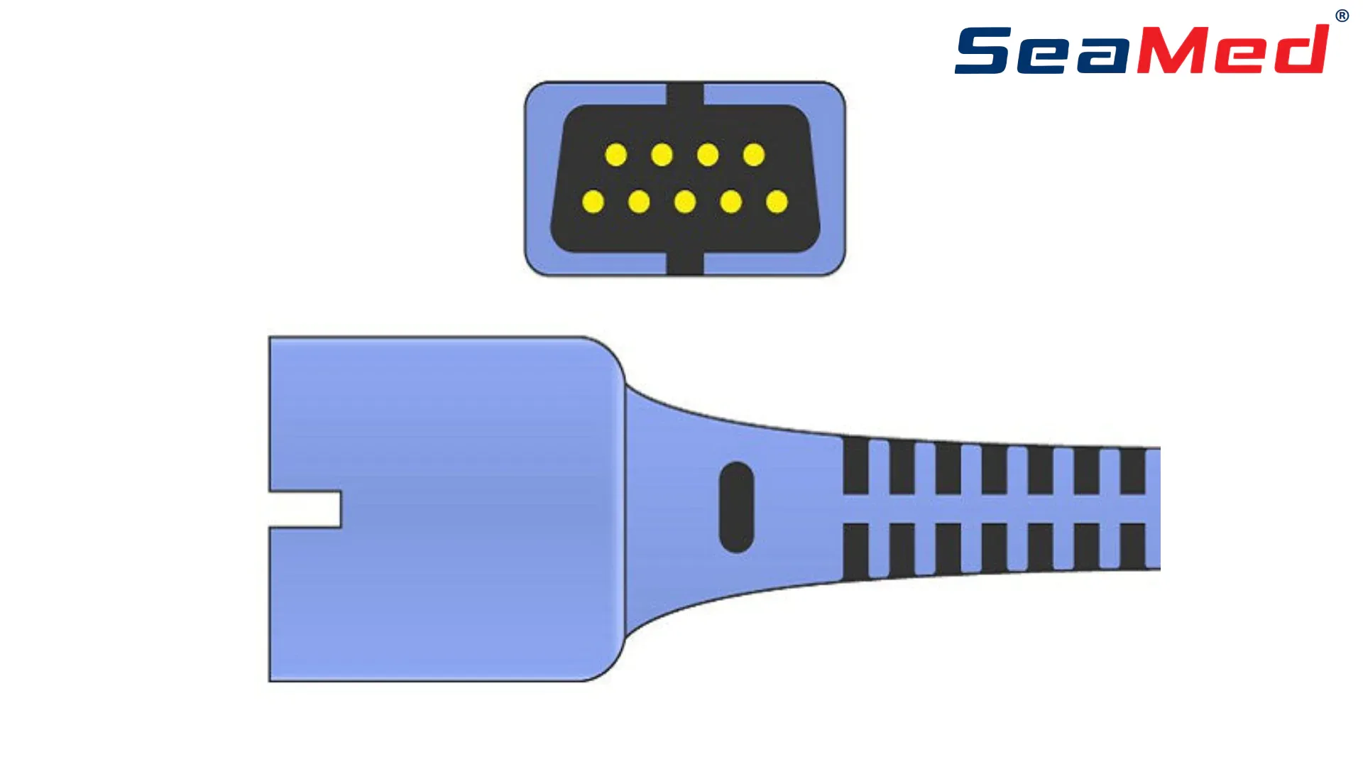 ОДНОРАЗОВЫЙ ЗОНД SPO2, СОВМЕСТИМЫЙ NELLCOR OXIMAX 4