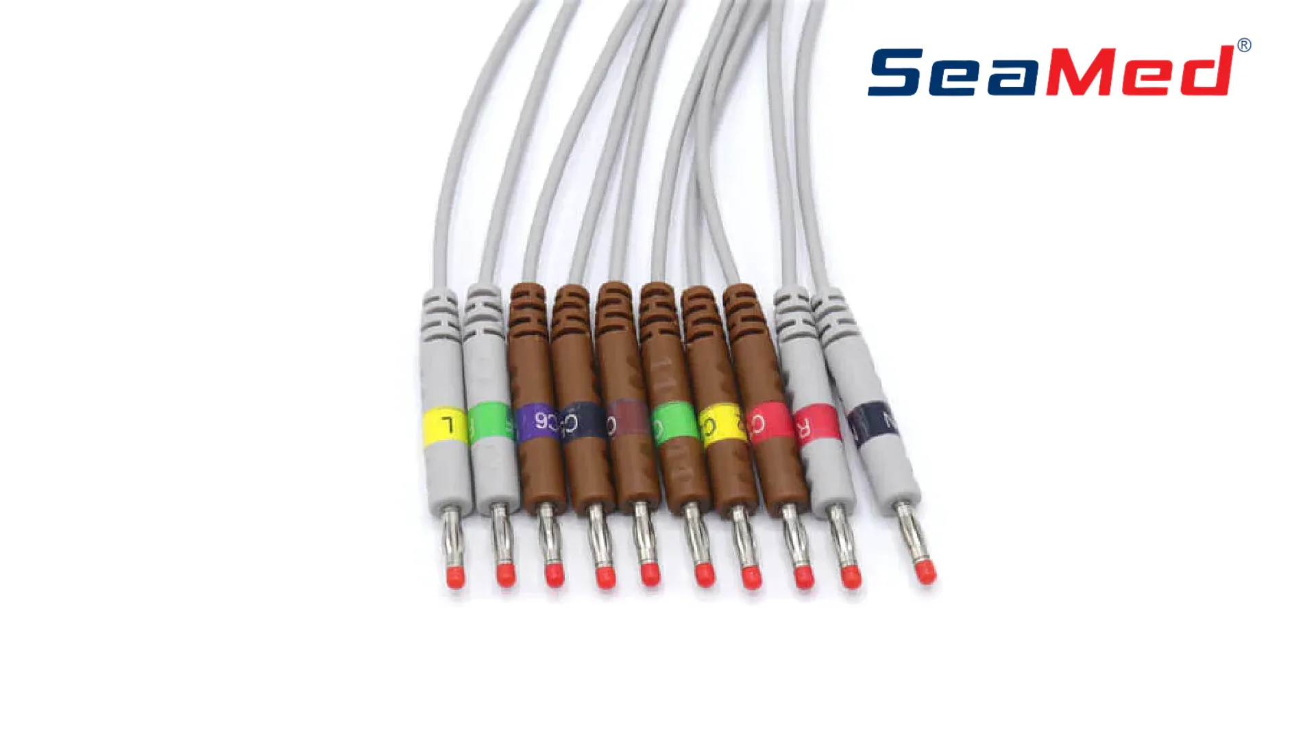 KENZ-СОВМЕСТИМЫЙ КАБЕЛЬ ЭКГ «БАНАН» НА 10 ОТВЕДЕНИЙ 3