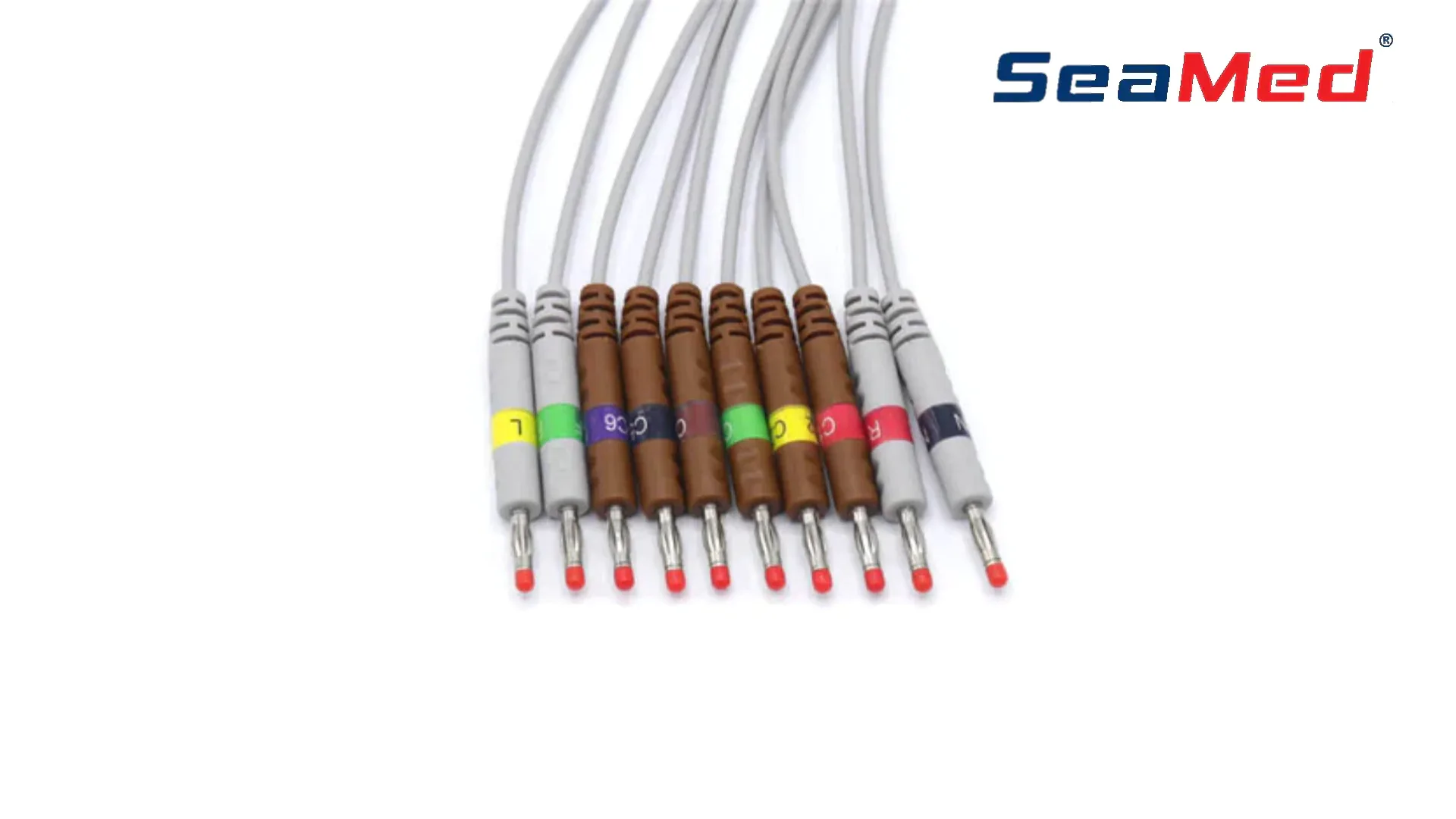 СОВМЕСТИМЫЙ NIHON KOHDEN КАБЕЛЬ ЭКГ «БАНАН» С 10 ОТВЕДЕНИЯМИ 3