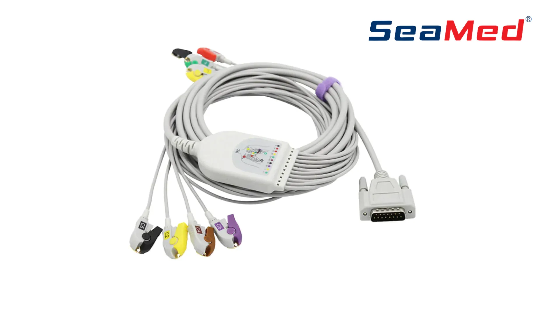 EDAN-СОВМЕСТИМЫЙ КАБЕЛЬ ЭКГ НА 10 ОТВЕДЕНИЙ