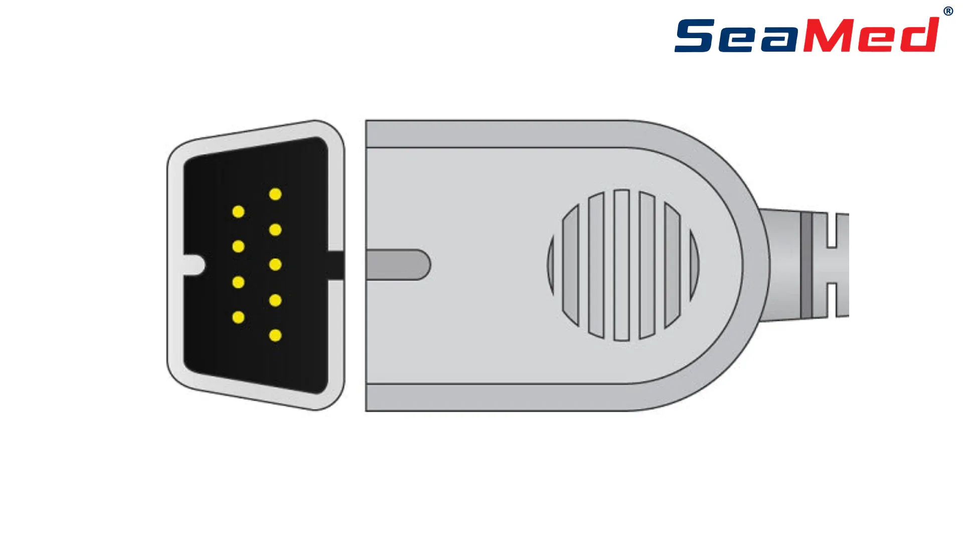 NIHON KOHDEN СОВМЕСТИМЫЙ ОДНОРАЗОВЫЙ ЗОНД SPO2 3