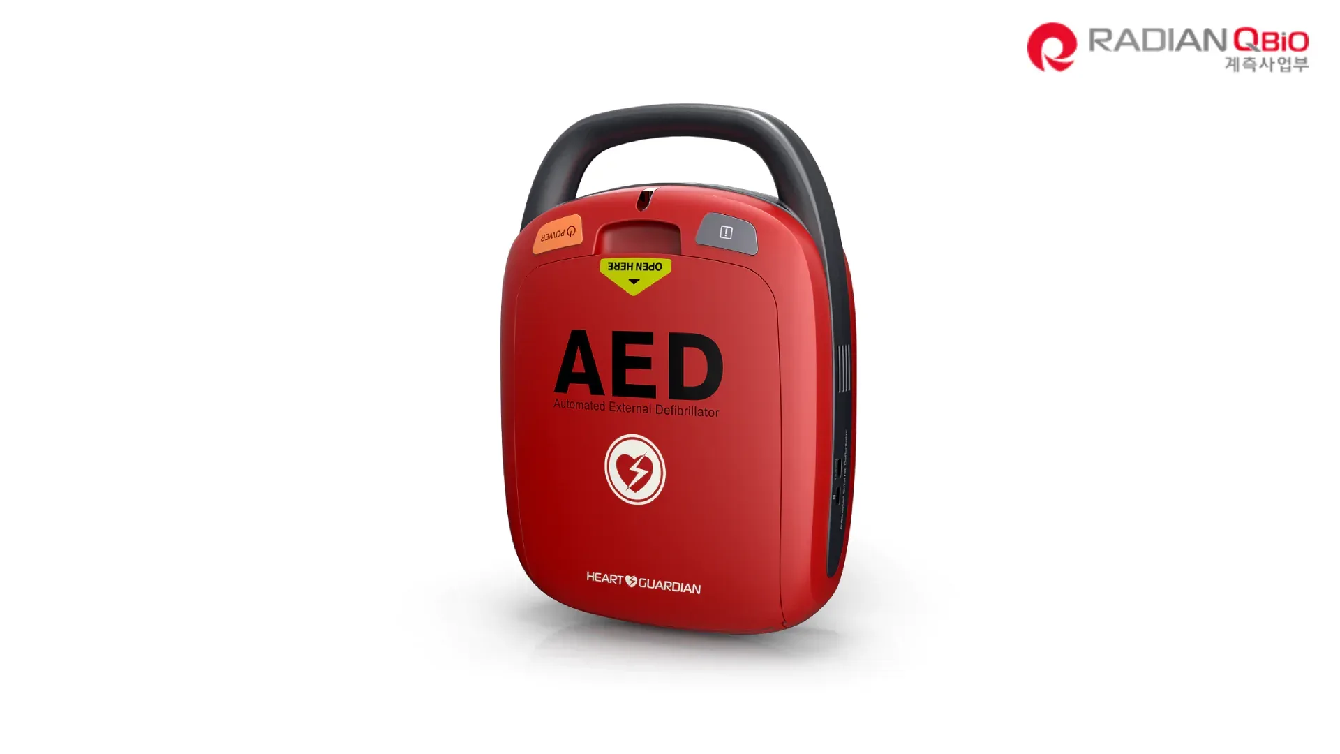 RADIAN Q BIO HR-501 AED (AUTOMATIC EXTERNAL DEFIBRILLATOR)