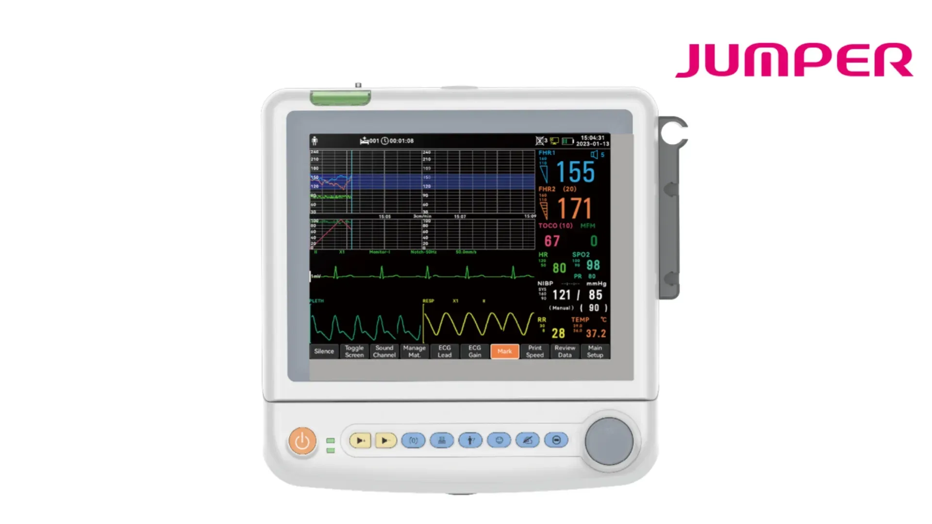 JUMPER JPD-600P MATERNAL FETAL MONITOR